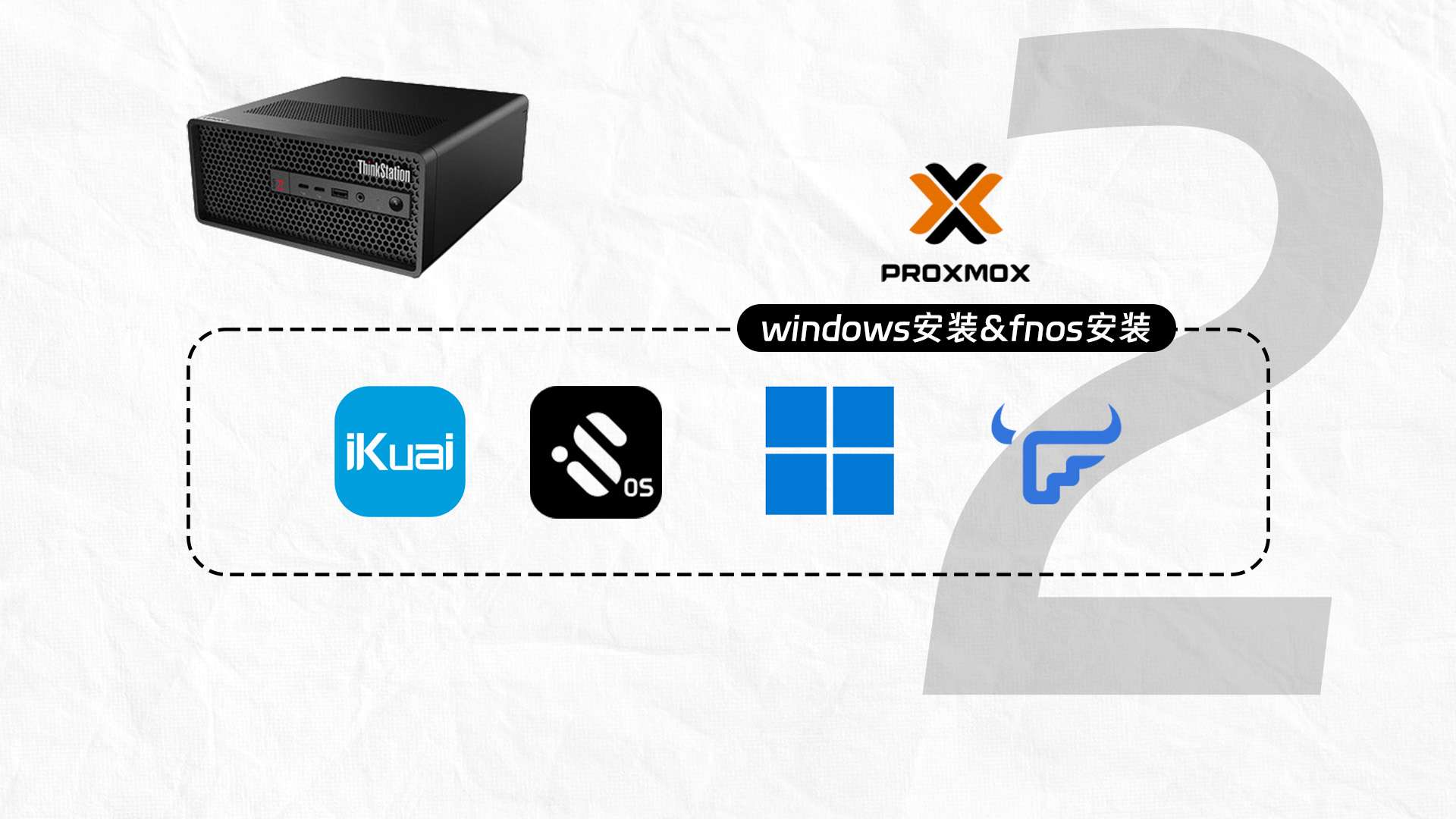 PVE all in one 系列 （二）PVE安装飞牛+Windows安装教程 期号：H00004
